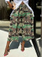 EVE Camouflage Print Loose Seventh Pants SH-391566