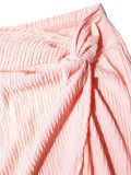 EVE Press Pleated Halterneck Top Split Long Skirt Suit HNIF-YM063
