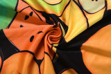 EVE Mesh Patchwork V Neck Mini Dress GZJQ-K6D07952A