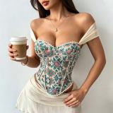 EVE Print Backless Bandage Tank Top GPBY-VE8427