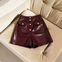 EVE PU Leather Tight Mini Short GPBY-SK8217