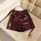 EVE PU Leather Tight Mini Short GPBY-SK8217