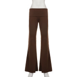 EVE Fashion Embroidered Flare Pants GPKJ-MR49576