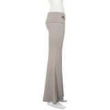 EVE Fashion Embroidered Flare Pants GPKJ-MR49576