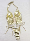 EVE Sexy Tie Up Beach Two Piece Swimsuit CSYZ-G678KX