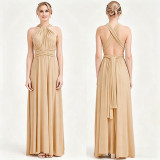 EVE Solid Color Sleeveless Maxi Dress XMY-N020