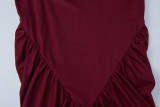 EVE V Neck Sleeveless Ruched Maxi Dress GLAG-D6321327F