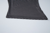 EVE Polka Dot Print Halterneck Top GLAG-T6321341F