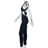 EVE Sexy Hollow Out Backless Jumpsuit GJYO-JP006355