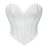 EVE Black Matte-Finish Strapless Shaper Corset GXYR-241202