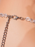 EVE Colored Gemstone Halter Chain Tank Top GZYY-B25266