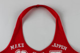 EVE Letter Print Sleeveless Tank Top YWXS-K26L2412