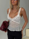 EVE Lace Edge Patchwork Tank Top YWXS-K26L2207