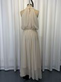 EVE Sleeveless Solid Color Maxi Dress GWDS-260616