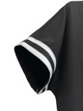 EVE Plus Size Lapel Single Breasted Button Long Dress QMZF-2181