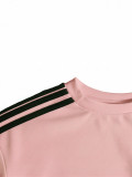 EVE Stripe Sport Long Sleeve Mini Dress HNIF-MC011
