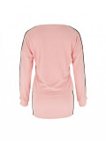 EVE Stripe Sport Long Sleeve Mini Dress HNIF-MC011