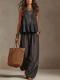 EVE Casual Sleeveless Vest Two Piece Pants Set GWDS-260508