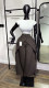 EVE Solid Color Wide Leg Suit Pants GCNE-75227