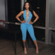 EVE Deep V Neck Backless Fifth Jumpsuit GDSF-D26RP154