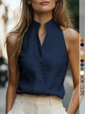EVE V Neck Sleeveless Shirt GSRX-831