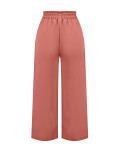EVE Solid Color Loose Straight Pants ZDF-33531