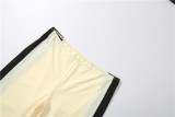 EVE Solid Color Sleeveless Vest Sport Pants Suit XEF-K6S11055A