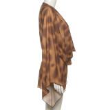 EVE Leopard Print Long Sleeve Mini Dress GZJQ-K25D77739