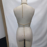 EVE Shell Choker-Style Body ChainTop GZYY-B25468