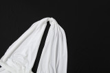 EVE Halterneck Backless Irregular Tops GZJQ-K6L11765A