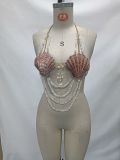 EVE Shell Choker-Style Body ChainTop GZYY-B25468