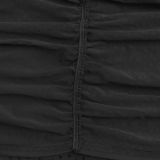 EVE Halterneck Hot Drill Mini Dress BY-7755