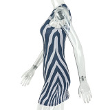EVE Sleeveless Print Mini Dress GJYO-JD305568