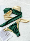 EVE Contrast Color Bikinis 2 Piece Swimsuit CSYZ-C567QY