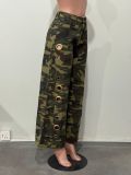EVE Camouflage Print Loose Jeans OD-8782