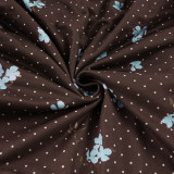EVE Floral Polka-Dot V-Neck Mini Dress GPKJ-MR49792