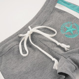 EVE Five-Pointed Star Embroidery Sport Shorts GPKJ-MR49481