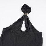 EVE Halterneck Off Shoulder Tank Tops GPKJ-MR49537