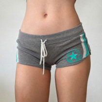 EVE Five-Pointed Star Embroidery Sport Shorts GPKJ-MR49481