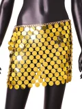 EVE Sexy Sequin Mini Skirt GZYY-20217