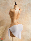 EVE Beaded Halterneck Bra Top  GZYY-25085