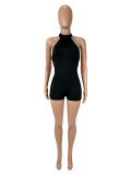 EVE Sleeveless Backless Romper SHD-9996