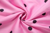 EVE Polka Dot Print Sleeveless Maxi Dress XEF-K6D10158A