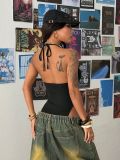 EVE Halterneck Backless Bandage Bodysuit GXIY-K26L2622