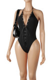 EVE Halterneck Backless Bandage Bodysuit GXIY-K26L2622