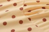 EVE Polka Dot Print Backless Sling Mini Dress GXIY-K26L2640