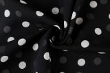 EVE Polka Dot Print Slash Shoulder Tops GXIY-K26L2593