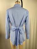 EVE Stripe Long Sleeve Shirt GPBY-SH8516