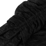 EVE High-Waisted Drawstring Loose Lace Pants(With Panties) MZ-26010