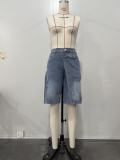 EVE Fashion Denim Loose Shorts OD-8787